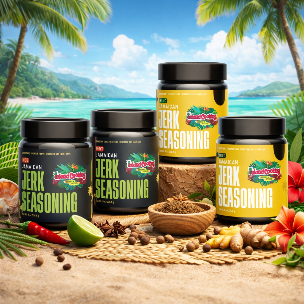 8 oz (Mild) Jerk Seasoning & Marinade